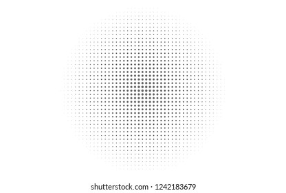 Light Silver, Gray vector layout with circle shapes. Glitter abstract illustration with blurred drops of rain. Template for your brand book.