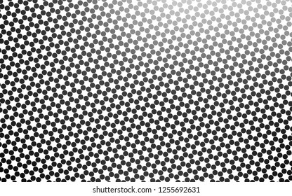 Light Silver, Gray vector layout with circle shapes. Blurred decorative design in abstract style with bubbles. Pattern of water, rain drops.