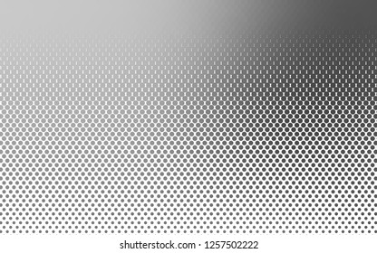 Light Silver, Gray vector layout with circle shapes. Glitter abstract illustration with blurred drops of rain. Pattern for ads, booklets.