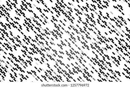 Light Silver, Gray vector layout with flat lines. Blurred decorative design in simple style with lines. Best design for your ad, poster, banner.