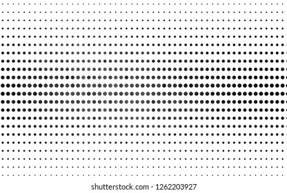 Light Silver, Gray vector layout with circle shapes. Glitter abstract illustration with blurred drops of rain. Pattern of water, rain drops.