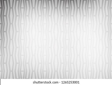 Light Silver, Gray vector layout with flat lines. Blurred decorative design in simple style with lines. Best design for your ad, poster, banner.