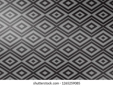 Light Silver, Gray vector layout with lines, rectangle. Shining colorful illustration with lines, rectangles. Pattern for ads, posters, banners.