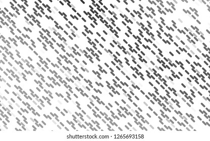 Light Silver, Gray vector layout with flat lines. Lines on blurred abstract background with gradient. Best design for your ad, poster, banner.