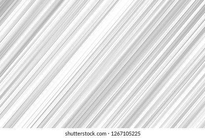 Light Silver, Gray vector layout with flat lines. Modern geometrical abstract illustration with staves. Best design for your ad, poster, banner.
