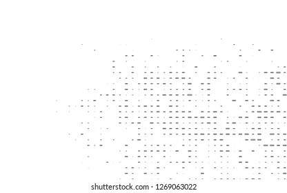 light Silver, Gray vector layout with flat lines. Decorative shining illustration with lines on abstract template. The pattern can be used for websites.