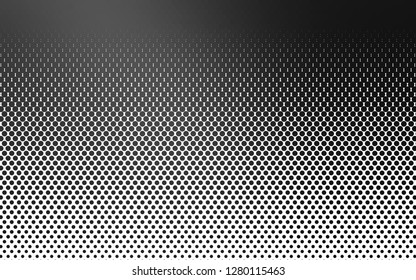 Light Silver, Gray vector layout with circle shapes. Glitter abstract illustration with blurred drops of rain. Design for business adverts.