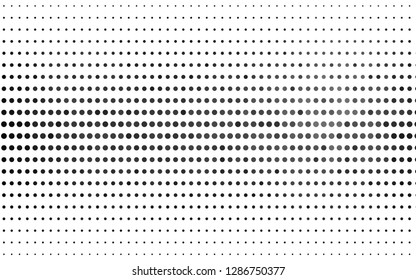 Light Silver, Gray vector layout with circle shapes. Modern abstract illustration with colorful water drops. Pattern of water, rain drops.