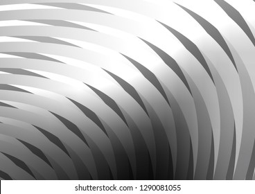 Light Silver, Gray vector layout with flat lines. Blurred decorative design in simple style with lines. Smart design for your business advert.