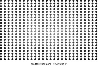 Light Silver, Gray vector layout with circle shapes. Blurred decorative design in abstract style with bubbles. Pattern of water, rain drops.