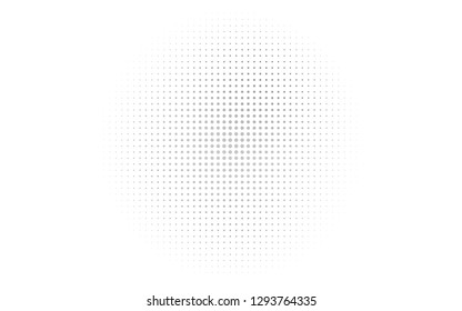 Light Silver, Gray vector layout with circle shapes. Blurred bubbles on abstract background with colorful gradient. Pattern for ads, booklets.
