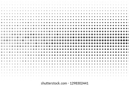 Light Silver, Gray vector layout with circle shapes. Blurred bubbles on abstract background with colorful gradient. Pattern for beautiful websites.