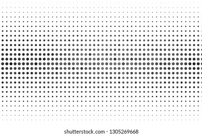 Light Silver, Gray vector layout with circle shapes. Modern abstract illustration with colorful water drops. Pattern of water, rain drops.