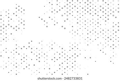 Light Silver, Gray vector layout with circle shapes. Abstract illustration with colored bubbles in nature style. Pattern for ads, booklets.