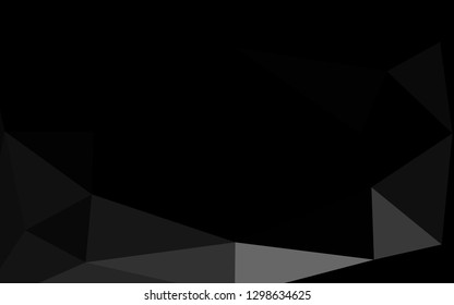 Light Silver, Gray vector low poly texture. Colorful abstract illustration with gradient. Brand new design for your business.
