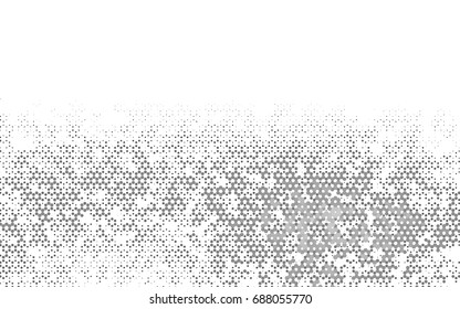 Light Silver, Gray vector low poly background. A sample with a polygonal design. Low poly illustration, low polygonal background.