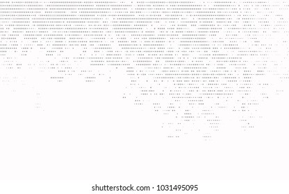 Light Silver, Gray vector modern geometrical circle abstract background. Dotted texture template. Geometric pattern in halftone style with gradient. 