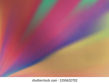 Light Silver, Gray vector modern bokeh pattern. An elegant bright illustration with gradient. The template can be used for your brand book.