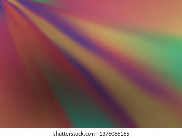 Light Silver, Gray vector modern bokeh pattern. Modern geometrical abstract illustration with gradient. The blurred design can be used for your web site.