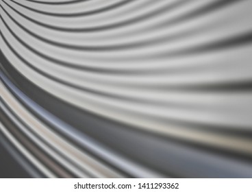 Light Silver, Gray vector modern bokeh pattern. Modern geometrical abstract illustration with gradient. The template can be used for your brand book.