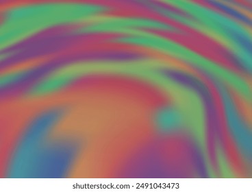 Light Silver, Gray vector modern bokeh pattern. Modern geometrical abstract illustration with gradient. A completely new template for your design.