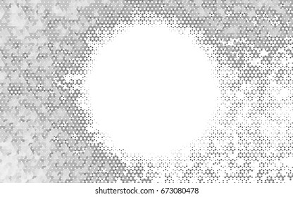 Light Silver, Gray vector modern geometrical abstract background. Texture, brand-new background. Geometric background in Origami style with gradient. 