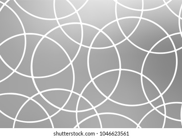 Light Silver, Gray vector natural elegant texture. Glitter abstract illustration with doodles and Zen tangles. The textured pattern can be used for website.