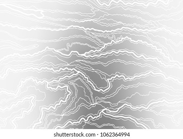 Light Silver, Gray vector natural abstract template. Sketchy hand drawn doodles on blurred background. The template can be used as a background for cell phones.