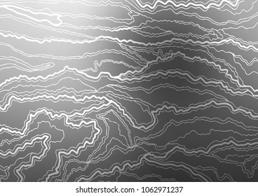 Light Silver, Gray vector natural elegant pattern. Brand-new colored illustration in blurry style with doodles. Hand painted design for web, wrapping, wallpaper.
