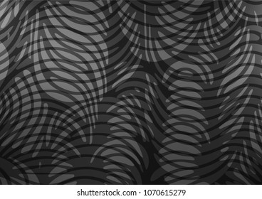 Light Silver, Gray vector natural elegant template. Brand-new colored illustration in blurry style with doodles. The completely new template can be used for your brand book.