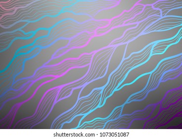 Light Silver, Gray vector natural elegant background. Brand-new colored illustration in blurry style with doodles. The doodle design can be used for your web site.