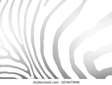 Light Silver, Gray vector natural elegant template. Blurred decorative design in Indian style with Zen tangles. The pattern can be used for coloring books and pages for kids.