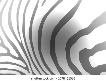 Light Silver, Gray vector natural abstract pattern. Glitter abstract illustration with doodles and Zen tangles. Hand painted design for web, leaflet, textile.