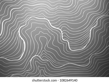 Light Silver, Gray vector natural elegant template. Decorative shining illustration with doodles on abstract template. The best blurred design for your business.