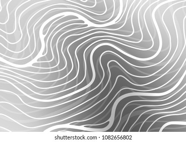 Light Silver, Gray vector natural abstract template. Ethnic elegant natural pattern with gradient. A completely new template for your business design.
