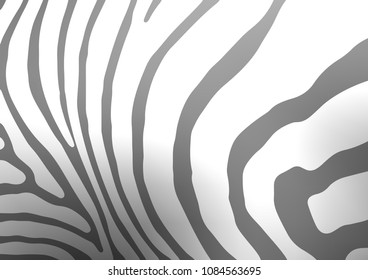 Light Silver, Gray vector natural abstract template. Sketchy hand drawn doodles on blurred background. The pattern can be used for wallpapers and coloring books.