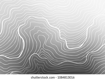 Light Silver, Gray vector natural elegant template. Creative illustration in blurred style with doodles and Zen tangles. Brand-new design for your business.