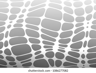 Light Silver, Gray vector natural abstract template. An elegant bright illustration with lines in Natural style. The doodle design can be used for your web site.
