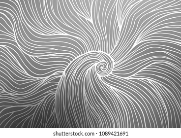 Light Silver, Gray vector natural abstract pattern. Sketchy hand drawn doodles on blurred background. The textured pattern can be used for website.