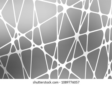 Light Silver, Gray vector natural elegant template. Brand-new colored illustration in blurry style with doodles. The textured pattern can be used for website.