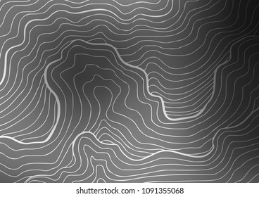 Light Silver, Gray vector natural abstract template. A completely new color illustration in doodle style. The best blurred design for your business.