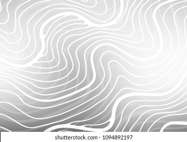 Light Silver, Gray vector natural elegant texture. Decorative shining illustration with doodles on abstract template. Brand-new design for your business.
