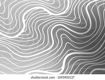 Light Silver, Gray vector natural elegant template. An elegant bright illustration with lines in Natural style. The best blurred design for your business.