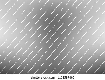 Light Silver, Gray vector natural abstract template. Doodles on blurred abstract background with gradient. Brand-new design for your business.