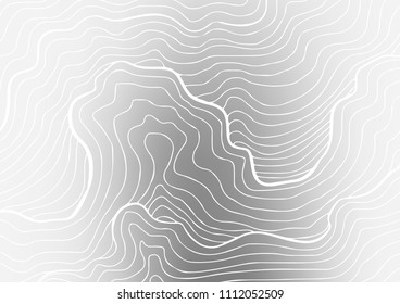 Light Silver, Gray vector natural elegant texture. Shining colored illustration with doodles in Zen tangle style. The pattern can be used for heads of websites and designs.