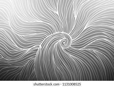 Light Silver, Gray vector natural elegant template. Ethnic elegant natural pattern with gradient. A completely new design for your business.
