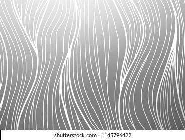Light Silver, Gray vector natural elegant background. An elegant bright illustration with lines in Natural style. Hand painted design for web, leaflet, textile.