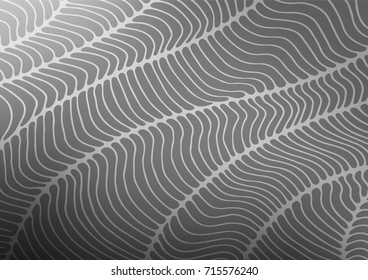 Light Silver, Gray vector natural elegant texture. Decorative shining illustration with doodles on abstract template. The template can be used as a background for cell phones.