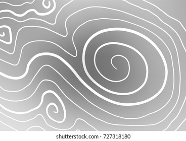 Light Silver, Gray vector natural elegant texture. Creative illustration in blurred style with doodles and Zen tangles. The completely new template can be used for your brand book.