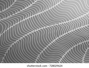 Light Silver, Gray vector natural abstract background. Creative illustration in blurred style with doodles. The pattern can be used for wallpapers and coloring books.